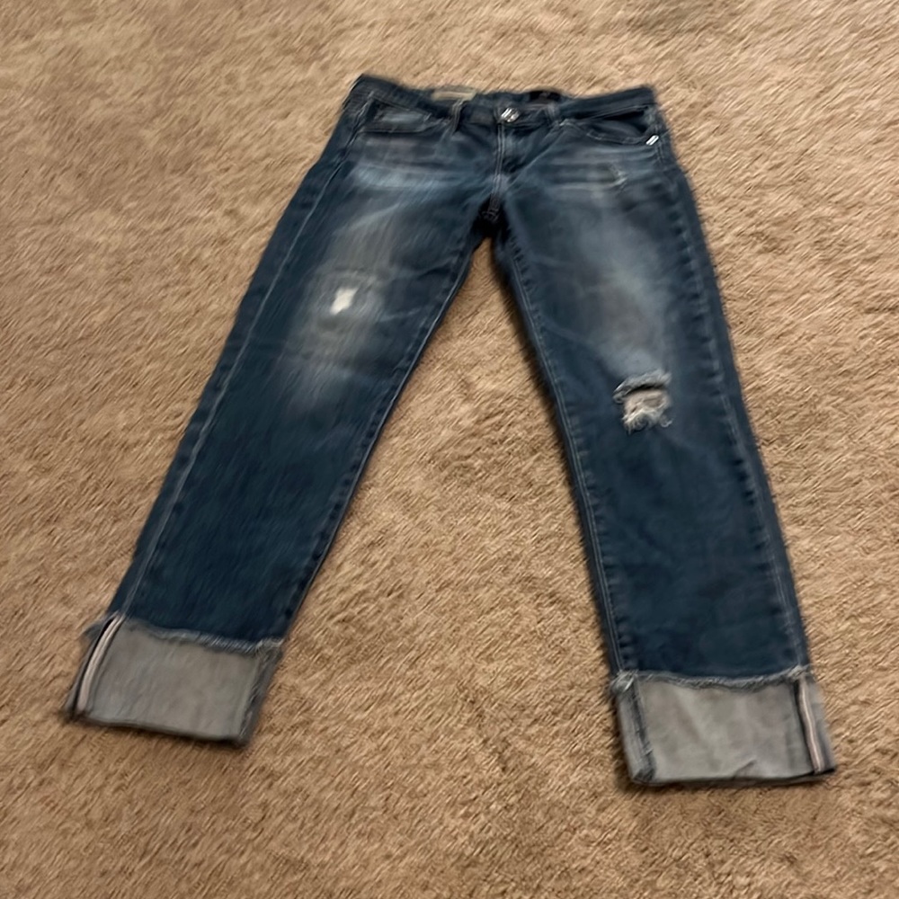 AG Stevie Cuff Jeans